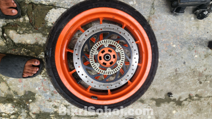 Ktm rc front rim 110 segment